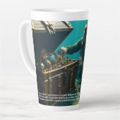 Merfolk Merman Latte Mok (Linkerhoek)