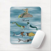 Merfolk Muismat (Met muis)