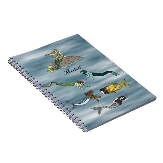 Merfolk Notitieboek (Rechterzijde)