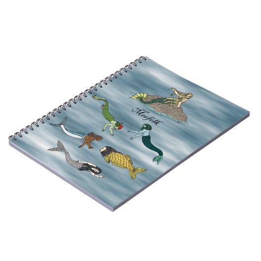 Merfolk Notitieboek (Linkerzijde)