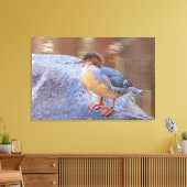 Merganser Canvas Afdruk (Insitu (Woonkamer))