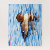 Merganser Duck Legpuzzel (Verticaal)