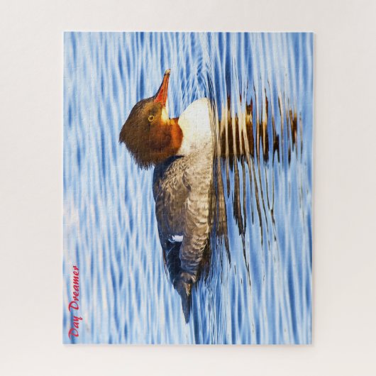 Merganser Duck Legpuzzel (Verticaal)