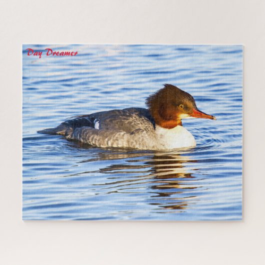 Merganser Duck Legpuzzel (Horizontaal)