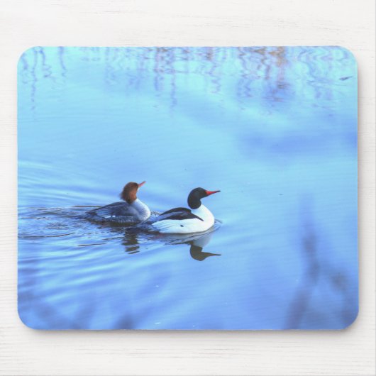 Merganser Ducks Muismat (Voorkant)