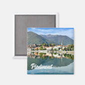 Mergozzo, Piemonte, Italië fridge magnet (Voorkant / Achterkant)