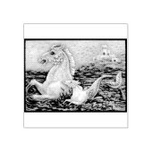 MERHORSE & BABY FANTASY RUBBER STEMPEL (Afrduk)