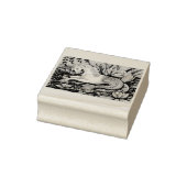 MERHORSE EN LILY PADS FANTASY RUBBER STAMP RUBBERSTEMPEL (Stempel)