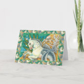 MERHORSE EN WITTE OCTOPUS, FANTASY UNICORN Blank Kaart (Voorkant)