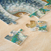 MERHORSE & WHITE OCTOPUS, FANTASY UNICORN HORSE LEGPUZZEL (Zijkant)