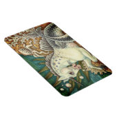 MERHORSE & WHITE OCTOPUS, FANTASY UNICORN HORSE MAGNEET (Rechterzijde)