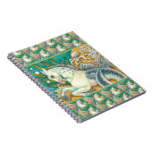 MERHORSE & WHITE OCTOPUS, FANTASY UNICORN HORSE NOTITIEBOEK (Rechterzijde)