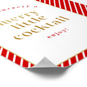 MERI heeft jezelf een prettige kleine cocktail Poster (Hoek)