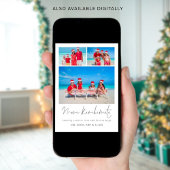 Meri Kirihimete 3 foto's 2026 kalender NZ Feestdagenkaart