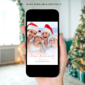 Meri Kirihimete Foto Overlay NZ Kerstmis Feestdagenkaart