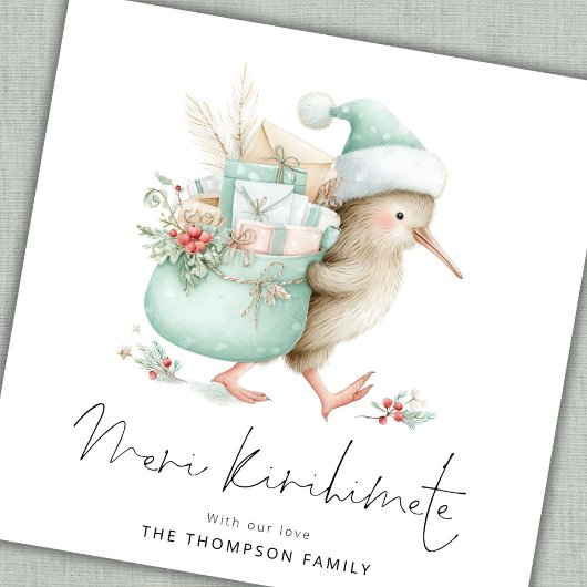 Meri Kirihimete Kiwi 2026 Kalender NZ Kerst Feestdagenkaart