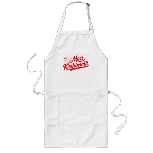 Meri Kirihimete Lang Schort (Voorkant)