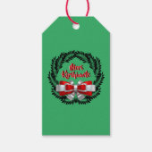Meri Kirihimete Maori Merry kerst Cadeaulabel (Voorkant)