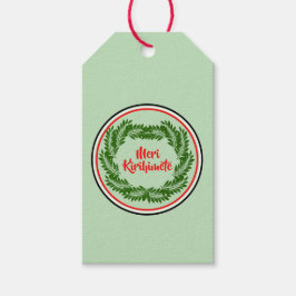 Meri Kirihimete Maori Merry kerst Cadeaulabel