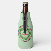 Meri Kirihimete Maori Merry kerst Flesjeskoeler (Fles Achterkant)