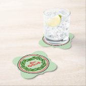 Meri Kirihimete Maori Merry kerst Kartonnen Onderzetters (Insitu)