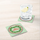 Meri Kirihimete Maori Merry kerst Kartonnen Onderzetters (Insitu)