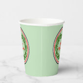 Meri Kirihimete Maori Merry kerst Papieren Bekers (Rechts)