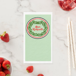 Meri Kirihimete Maori Merry kerst Servet