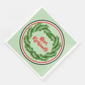 Meri Kirihimete Maori Merry kerst Servet (Hoek)