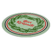 Meri Kirihimete Maori Merry kerst Snijplank (Hoek)