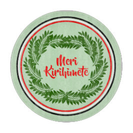 Meri Kirihimete Maori Merry kerst Snijplank