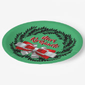 Meri Kirihimete Maori voor kerst 9" Papieren Bordje (Gekanteld)