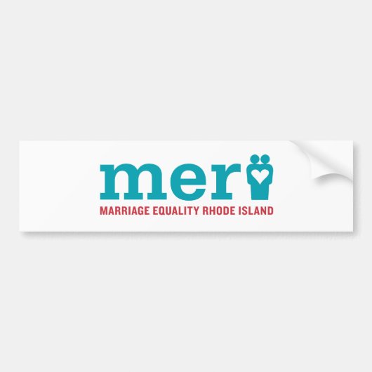 MERI Logo Bumpersticker (Voorkant)