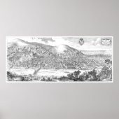 MERIAN: Heidelberg Castle and Old City (1620) Poster (Voorkant)