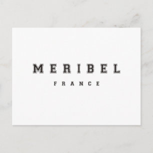 Meribel France Briefkaart