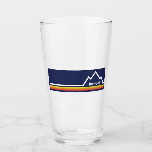 Meribel France Glas (Voorkant)