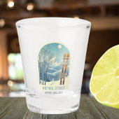 Méribel Frankrijk vakantie après ski shot glas