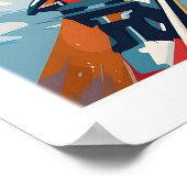 Meribel Ski Poster - Frankrijk 1 (Hoek)