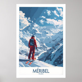 Meribel Ski Print - Frankrijk 1