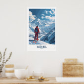 Meribel Ski Print - Frankrijk 1 (Keuken)