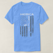 MERICA 2e wijziging 4e juli AR15 Vlaggenstaat VS ( T-shirt (Design voorkant)