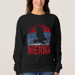Merica 4 juli Amerikaanse vlag Amerikaanse vlag Am Trui