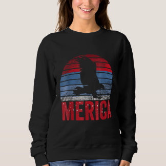 Merica 4 juli Amerikaanse vlag Amerikaanse vlag Am Trui