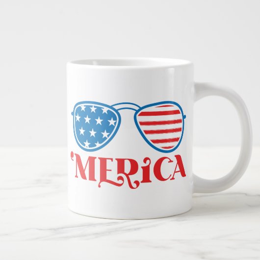 'Merica - 4 juli Grote Koffiekop (Rechts)