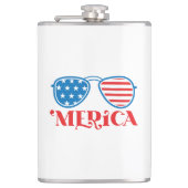 'Merica - 4 juli Heupfles (Voorkant)
