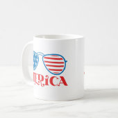 'Merica - 4 juli Koffiemok (Voorkant links)