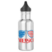 'Merica - 4 juli Waterfles (Links)
