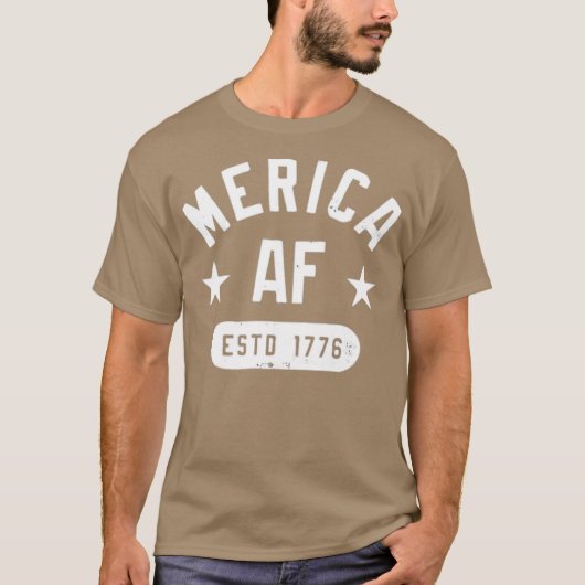 Merica AF T-shirt (Voorkant)