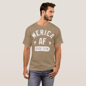 Merica AF T-shirt (Voorkant volledig)