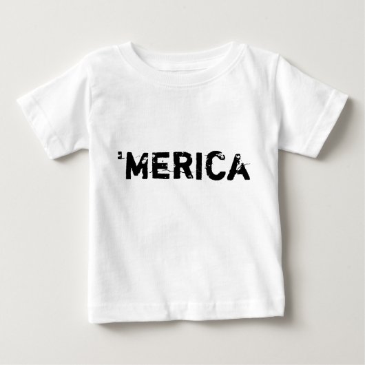 "merica baby shirt (Voorkant)
